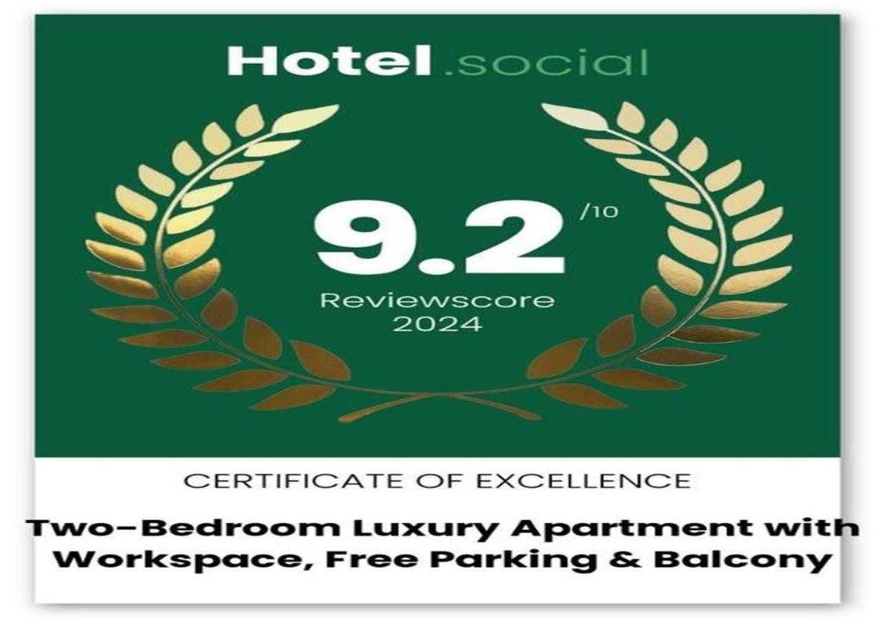 Two-Bedroom Luxury Apartment With Workspace, Free Secure Parking & Coffee Birmingham Luaran gambar